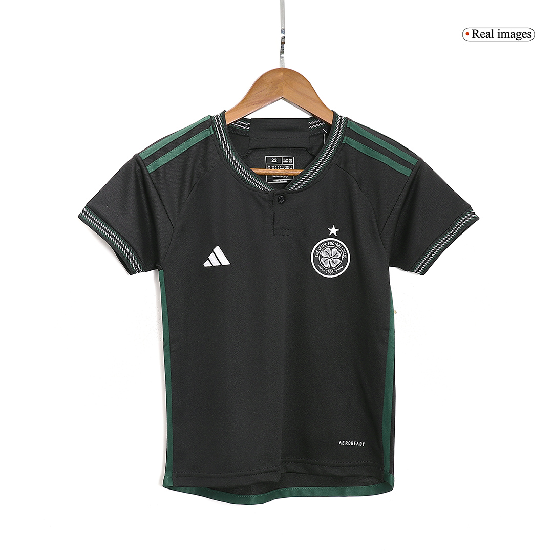 Kids Celtic Away Kit Jersey+Shorts 2023/24