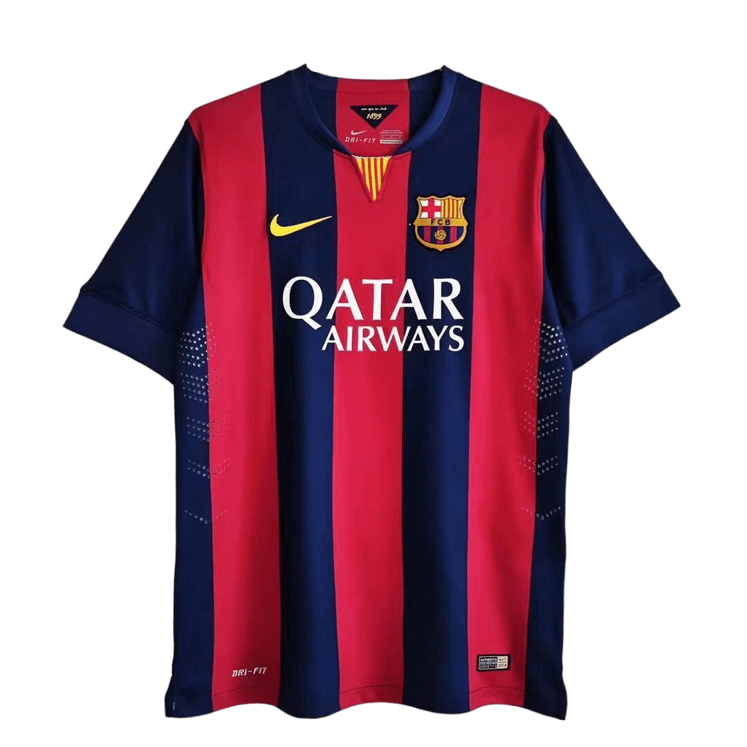 Barcelona Neymar Jr #11 Retro Jersey Home 2014/15
