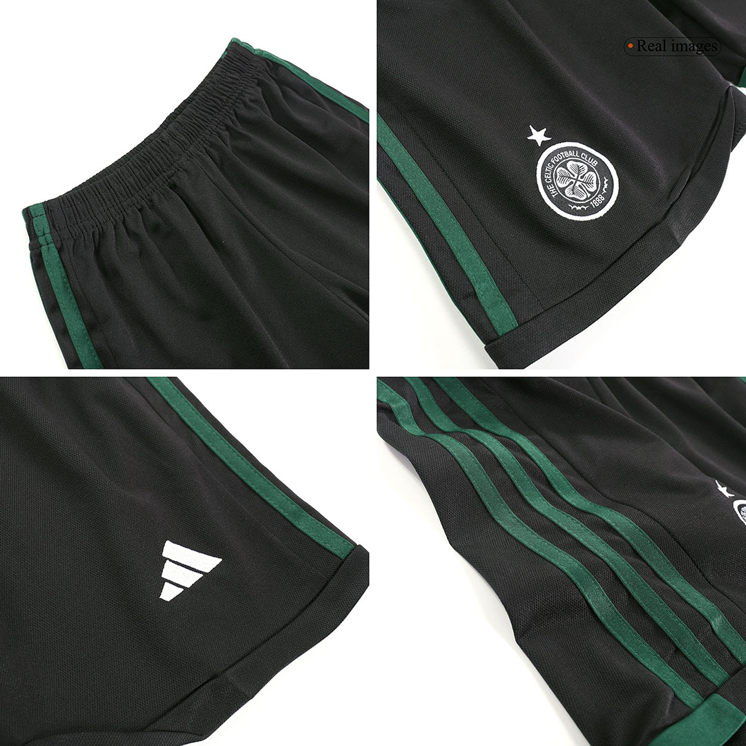 Kids Celtic Away Kit Jersey+Shorts 2023/24