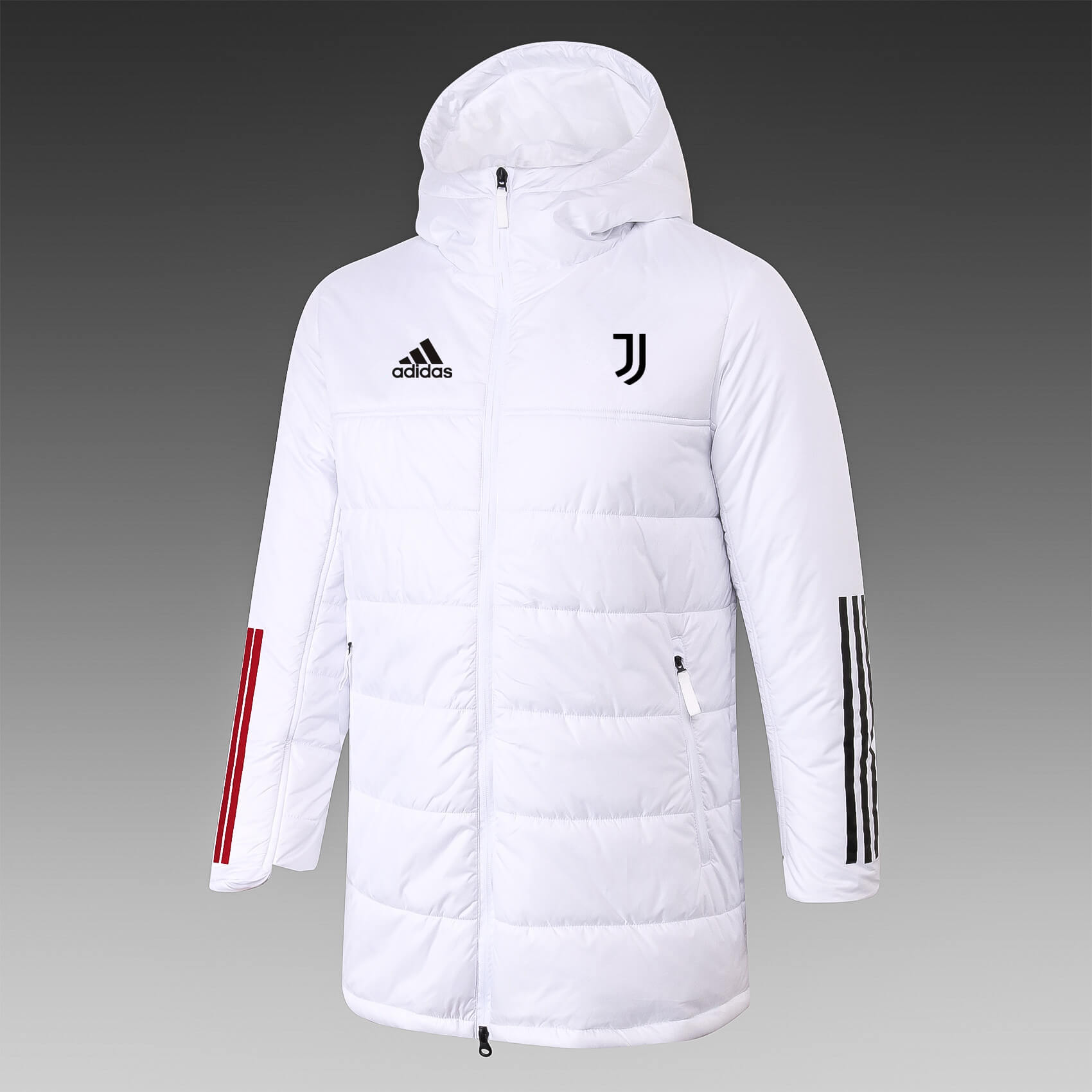 Juventus Training Winter Long Jacket Whtie 2021/22