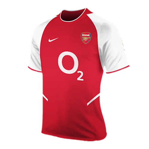 Retro Arsenal Home Jersey 2002/04