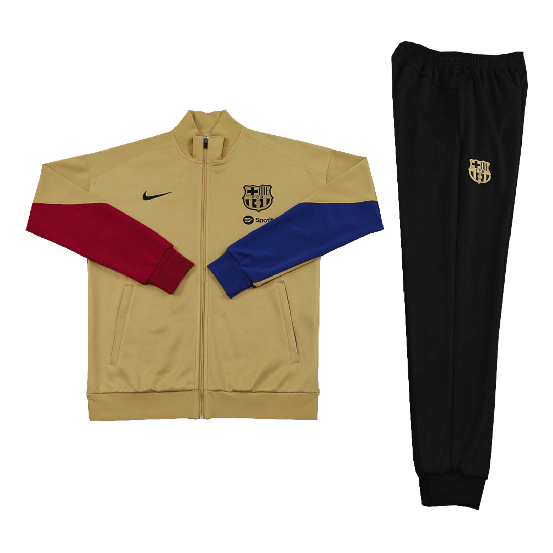 Barcelona Training Kit (Jacket+Pants) Yellow 2023/24