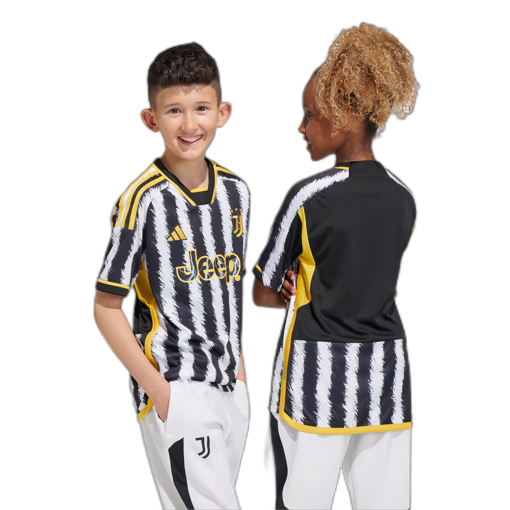 Kids Juventus Home Jersey Kit 2023/24