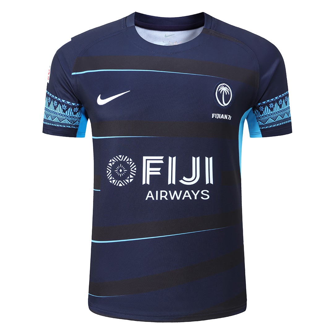 RWC Jerseys/Fiji/Fiji Rugby Mens 7s Replica Away Jersey