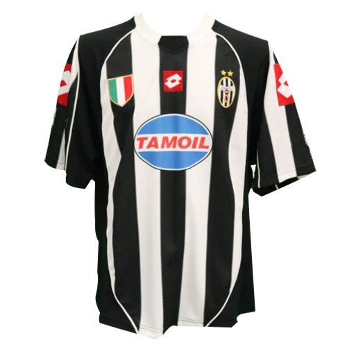 Del Piero #10 Juventus Retro Home Jersey 2002/03