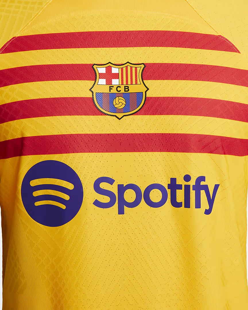Barcelona Fourth Jersey Player Version 2022/23