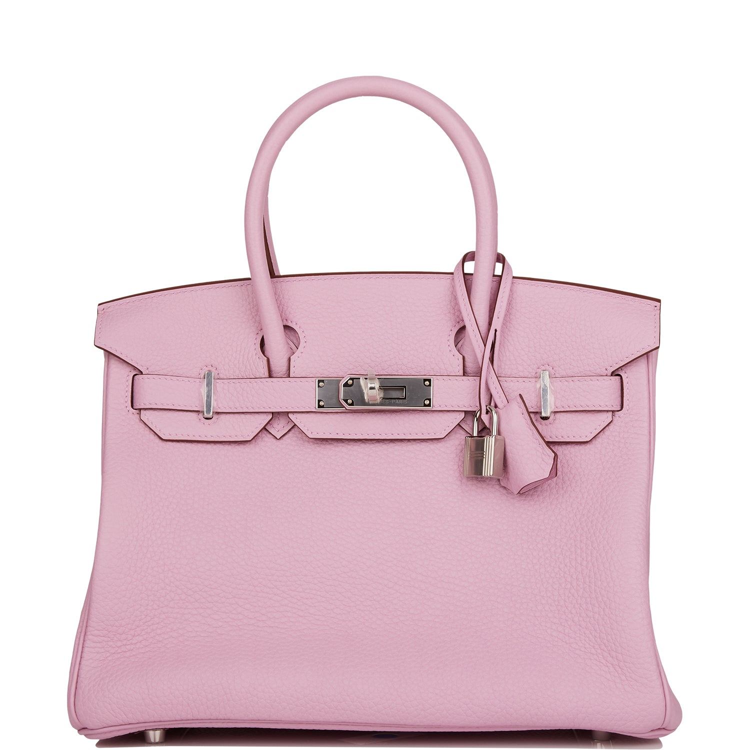 HE&&ME Birkin 30 Mauve Sylvestre Clemence Palladium Hardware