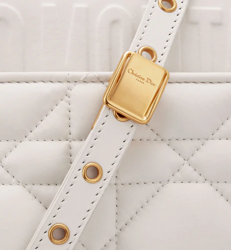 DIOR CARO BAG Latte Matte Padded  Calfskin