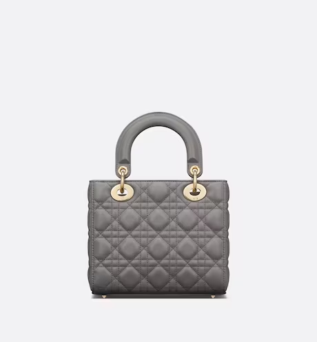 SMALL LADY DIOR MY  BAG Steel Gray