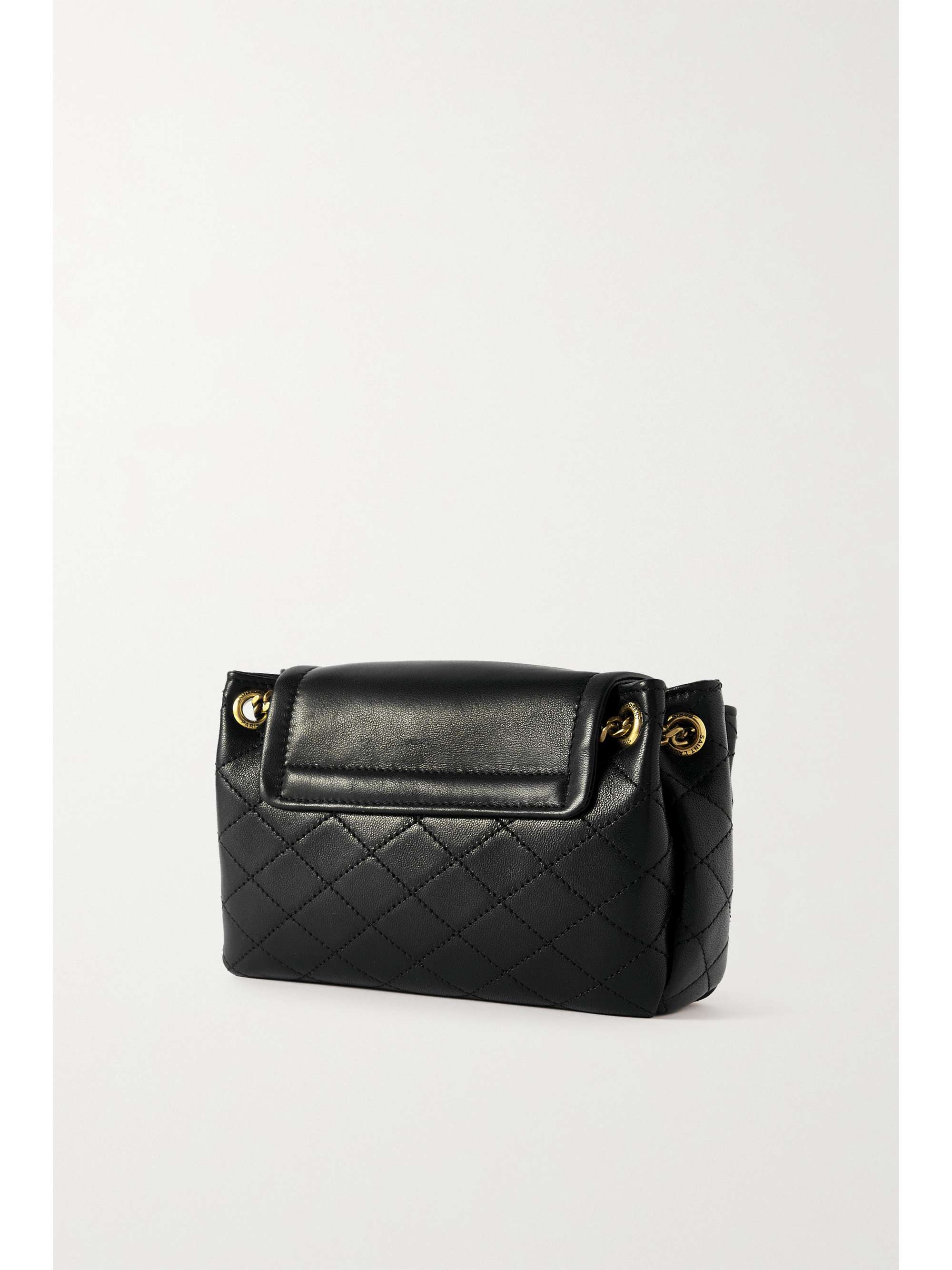 Matrase embossed leather mini shoulder bag