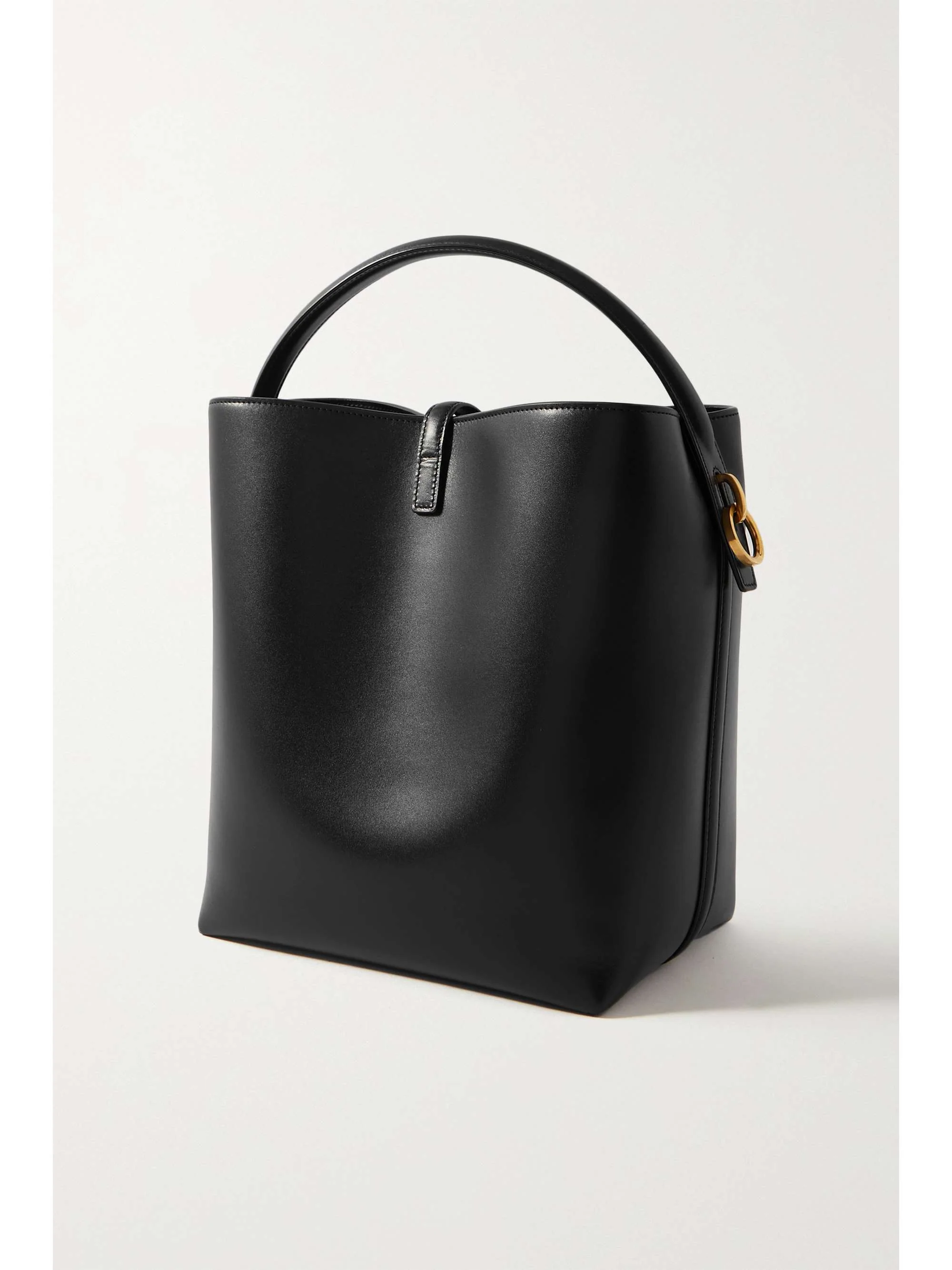 Leather Bucket Bag