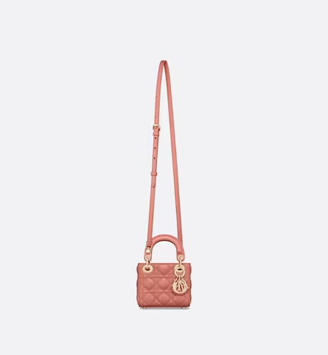 MICRO LADY DIOR BAG Ethereal Pink