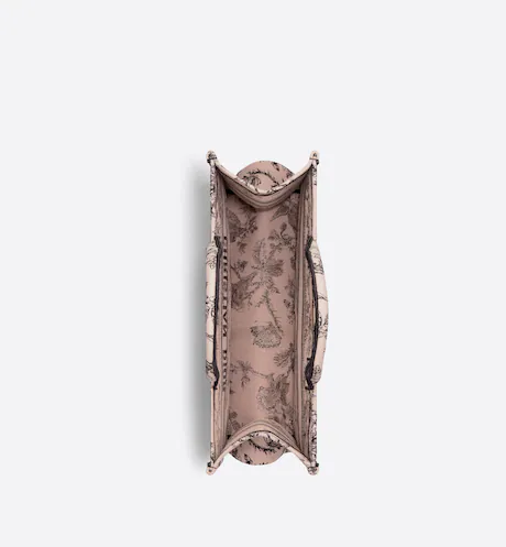 LARGE DIOR BOOK TOTE Powder Pink Dior  (42 x 35 x 18.5 cm)
