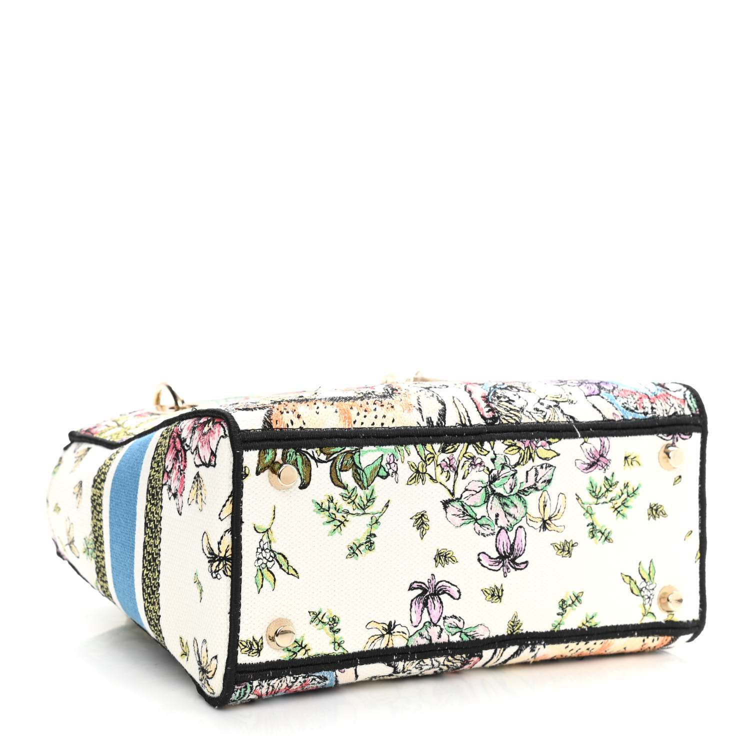 CHRISTIAN DIOR Canvas D-Constellation  Lady D-Lite Latte