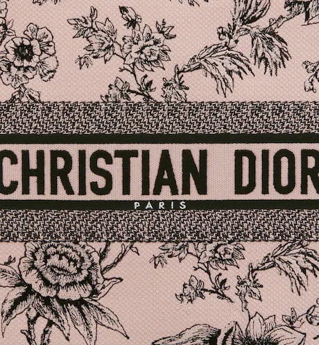 LARGE DIOR BOOK TOTE Powder Pink Dior  (42 x 35 x 18.5 cm)