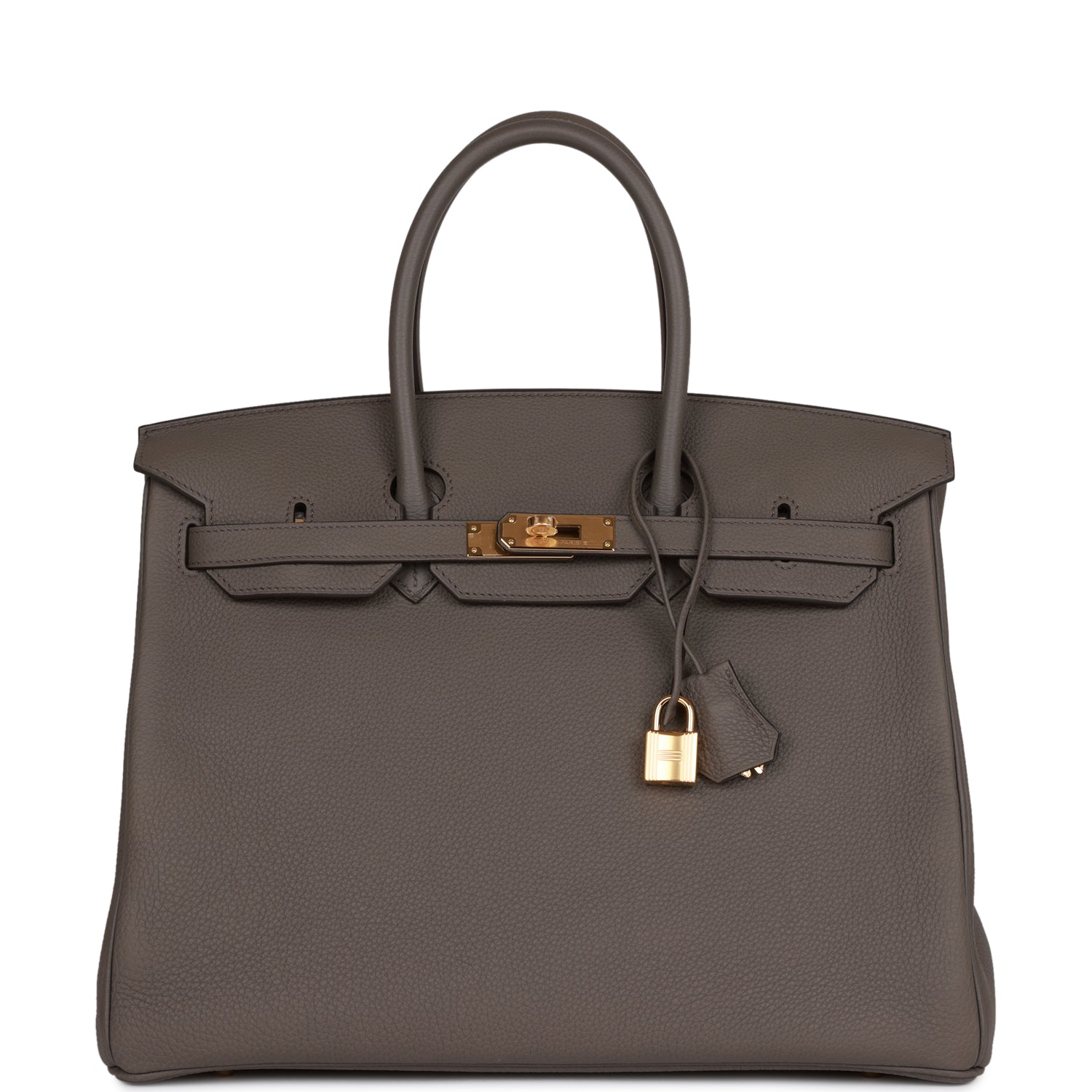 HE&&ME Birkin 35 Gris Etain Togo Gold Hardware