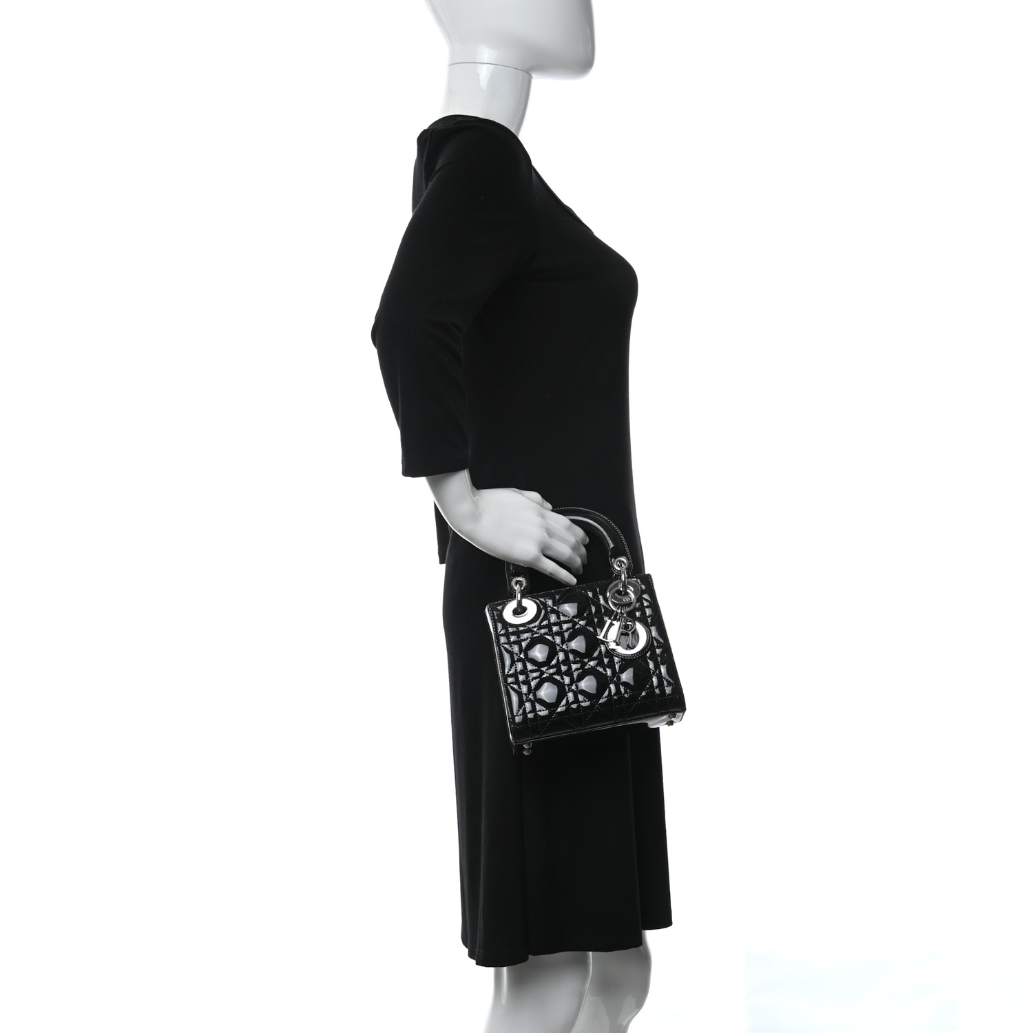 CHRISTIAN DIOR  Mini Lady Dior Black