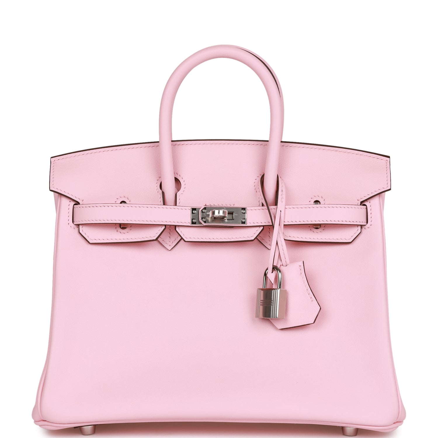 HE&&ME Birkin 25 Rose Sakura Swift Palladium Hardware
