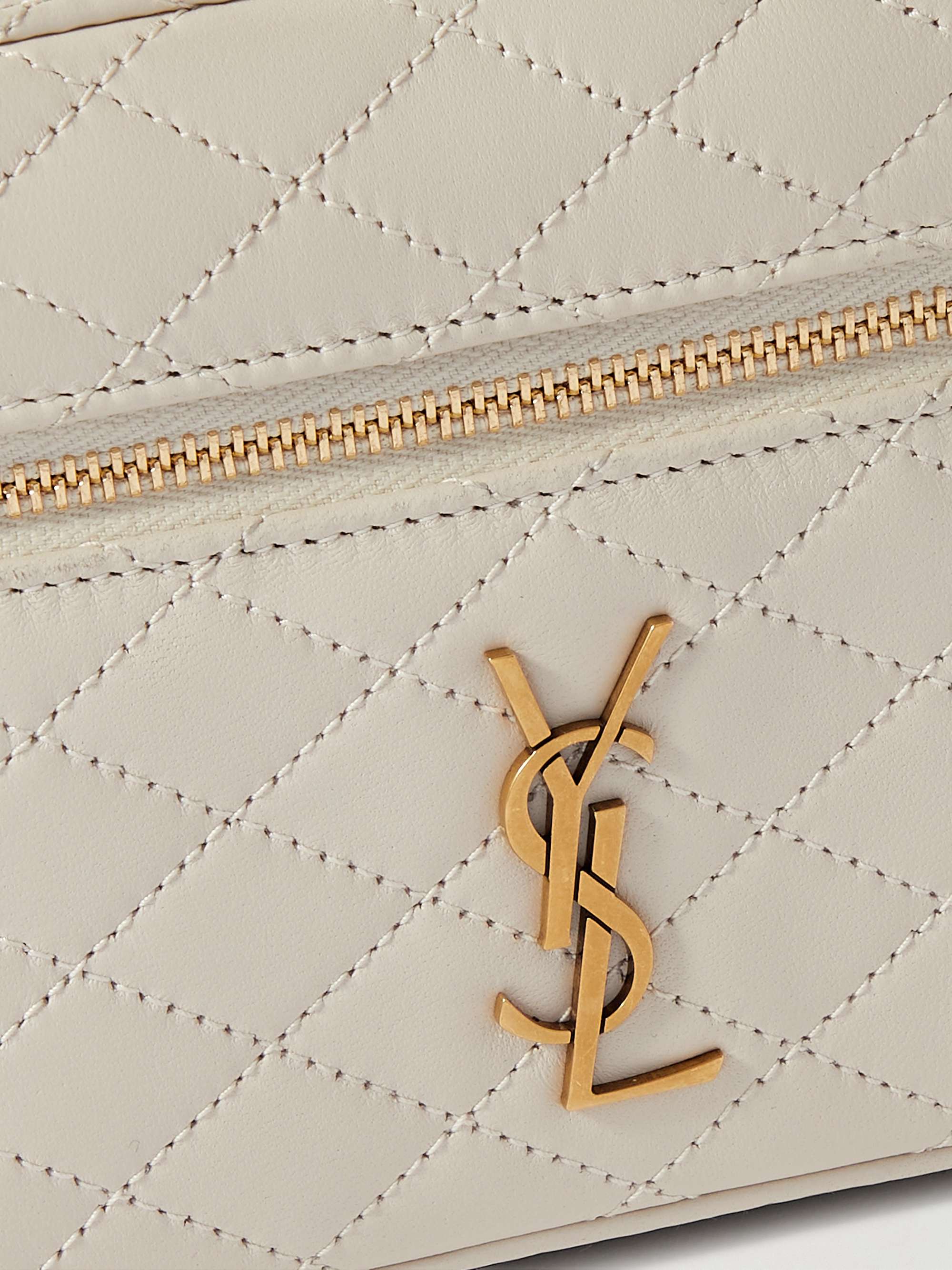 Gaby Vanity Leather Shoulder Bag