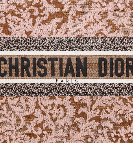 DIOR BOOK TOTE Metallic Pink  (36 x 27.5 x 16.5 cm)