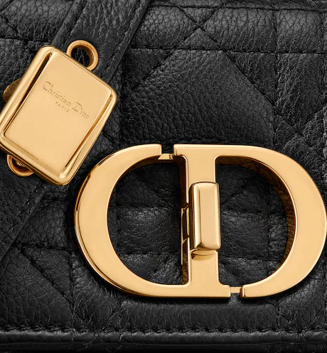 MICRO DIOR CARO BAG Black