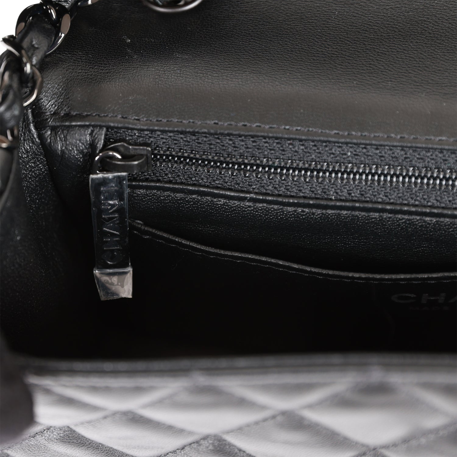 Mini Flap Bag SO Black  Black Hardware for MR