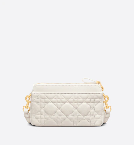 DIOR CARO POUCH Latte