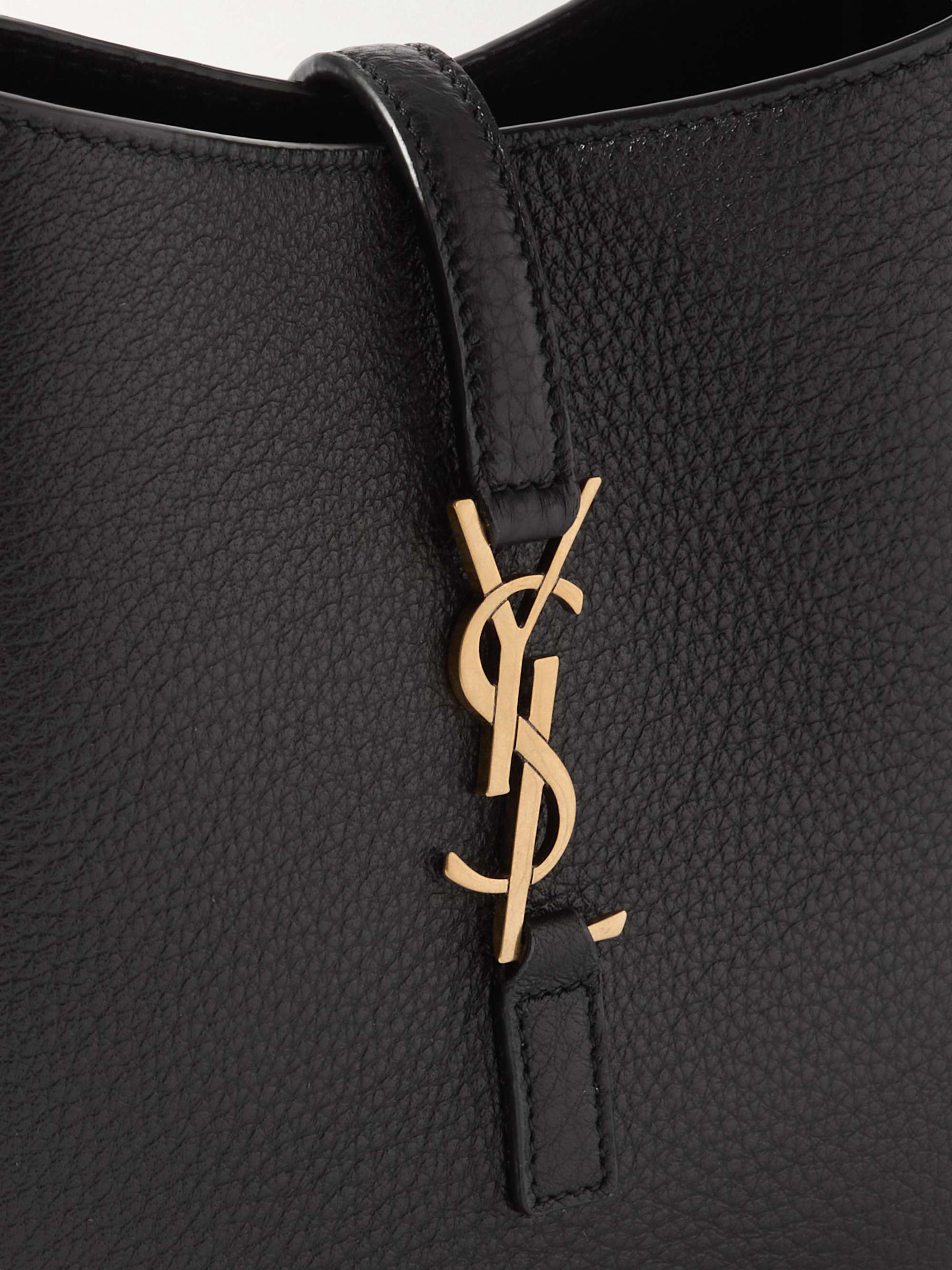 Texture leather mini shoulder bag