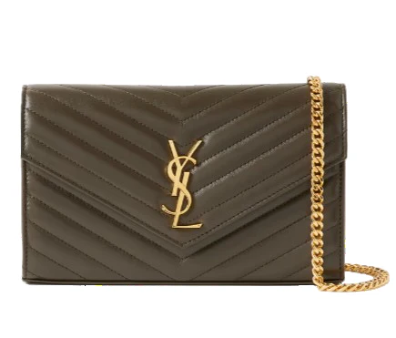 Matelassé leather shoulder bag