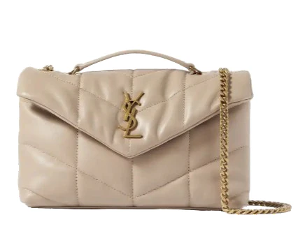 Quilted leather shoulder bag