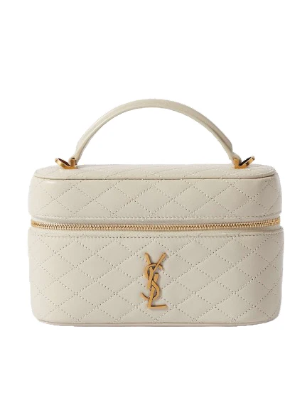 Gaby Vanity Leather Shoulder Bag