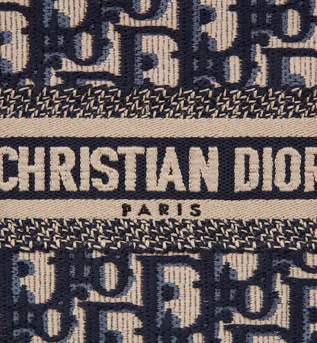 MINI DIOR BOOK TOTE PHONE BAG Blue Dior  (13 x 18 x 5 cm)