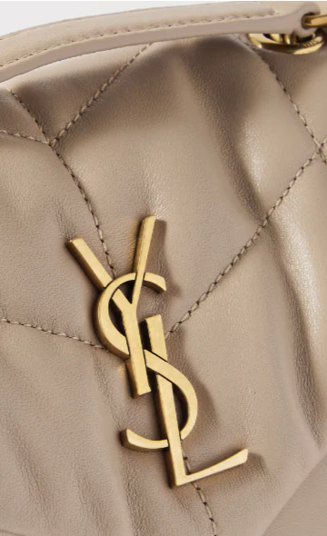 Quilted leather shoulder bag