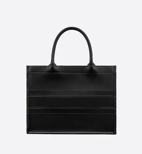 DIOR BOOK TOTE Black Calfskin (36 x 27.5 x 16.5 cm)