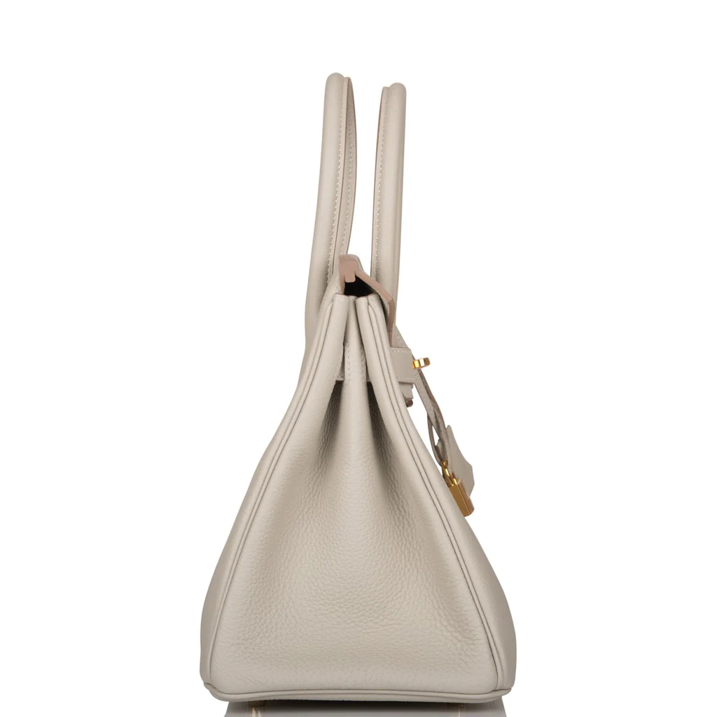 HE&&ME Birkin 30 Gris Perle Togo Gold Hardware