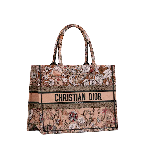 DIOR BOOK TOTE Powder Pink Dior  (36 x 27.5 x 16.5 cm)