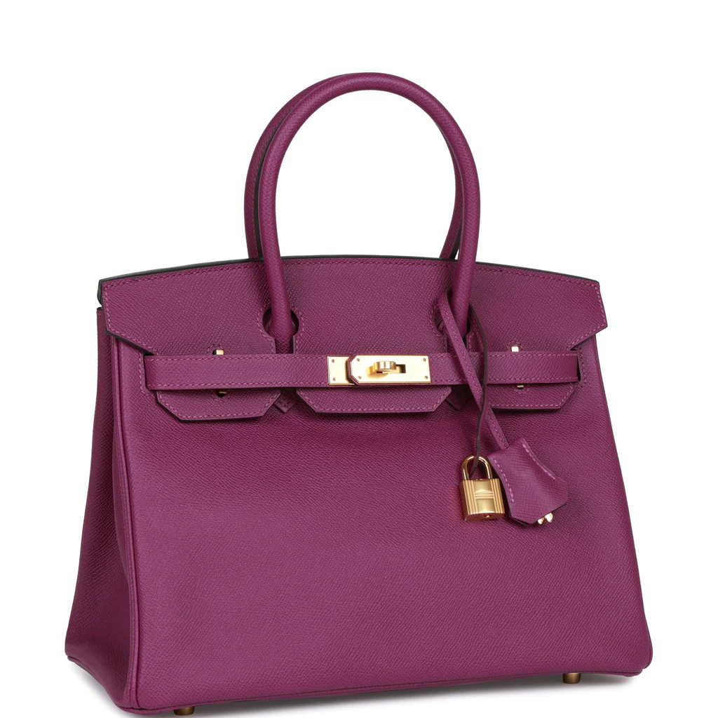 HE&&ME Birkin 30 Anemone Epsom Gold Hardware