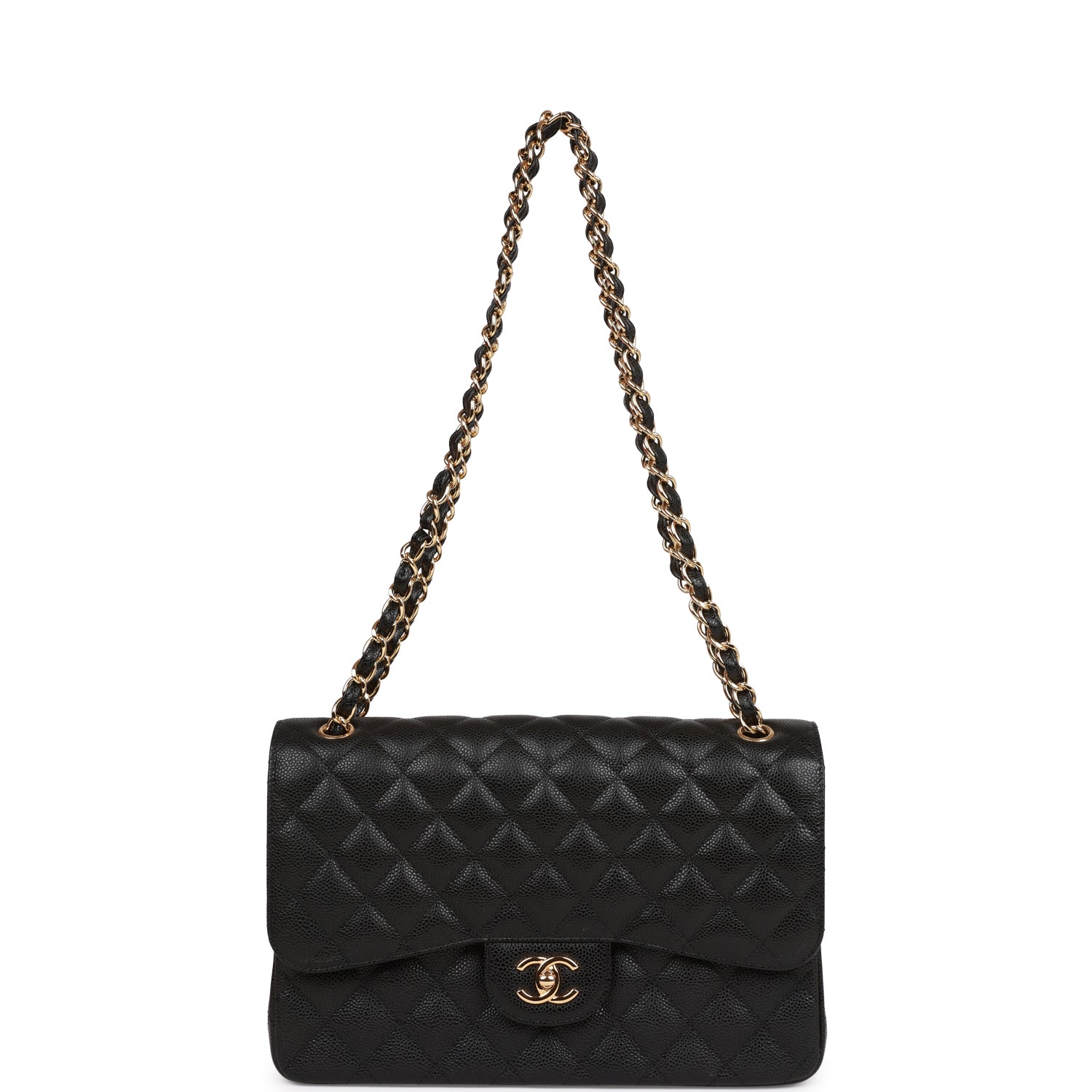 Double Flap Bag Black Hardware