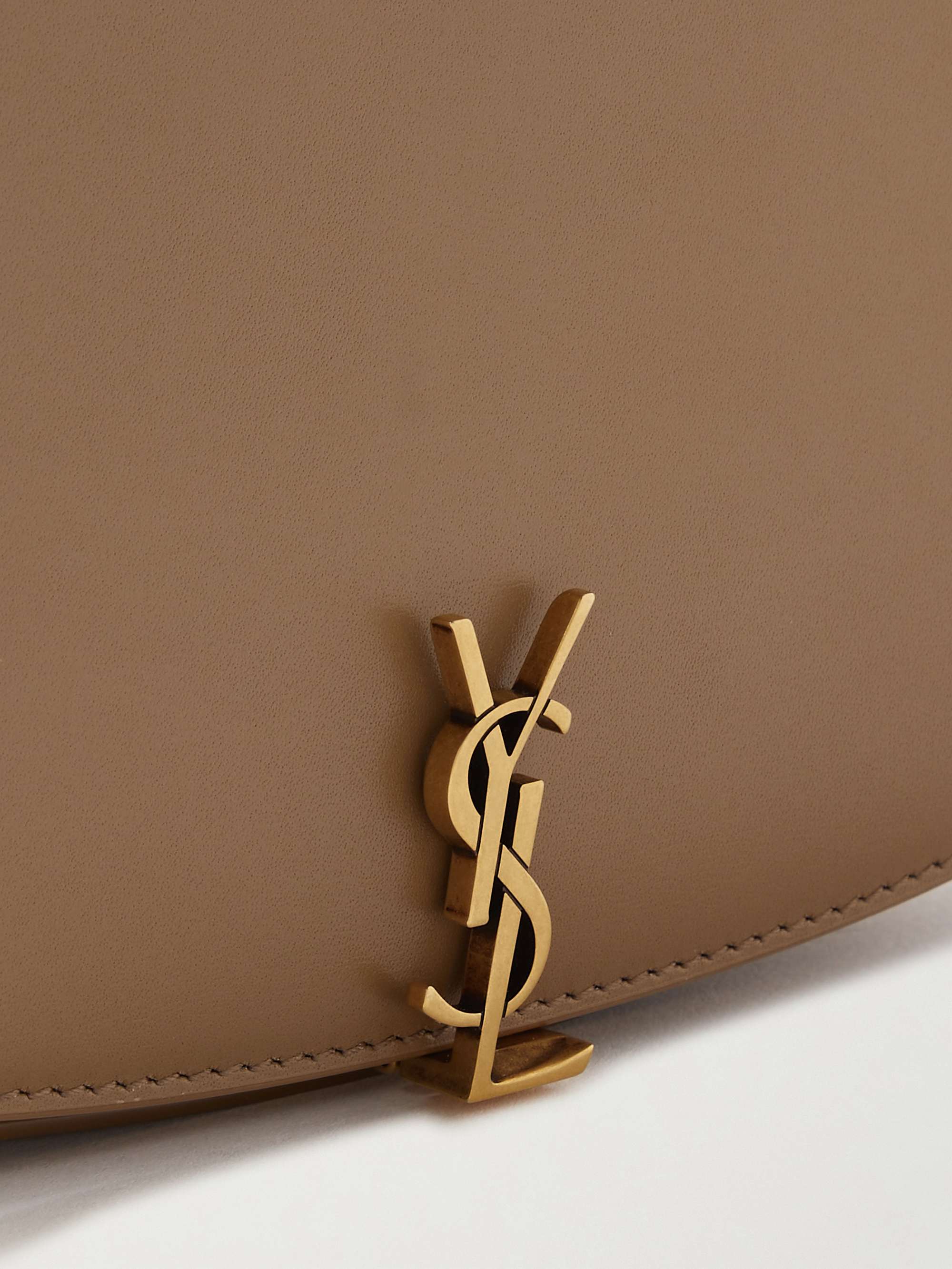 Leather mini shoulder bag