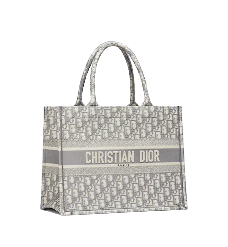 DIOR BOOK TOTE Gray Dior  (36 x 27.5 x 16.5 cm)