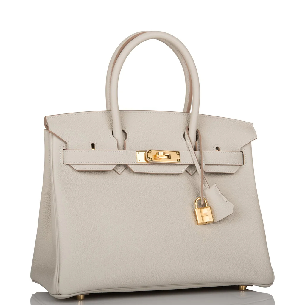 HE&&ME Birkin 30 Gris Perle Togo Gold Hardware