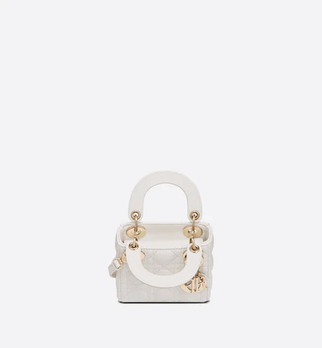 MICRO LADY DIOR BAG Latte
