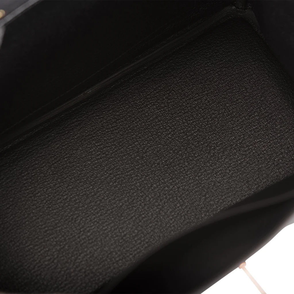 HE&&ME Birkin 25 Black Togo Rose Gold Hardware