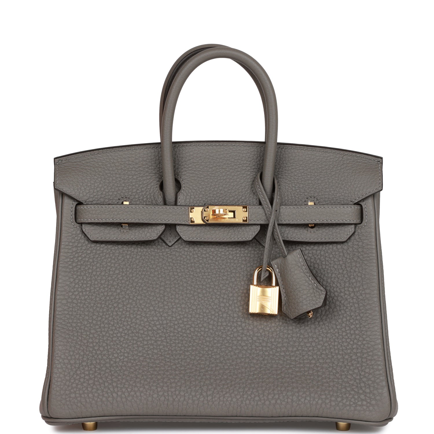 HE&&ME Birkin 25 Gris Meyer Togo Gold Hardware