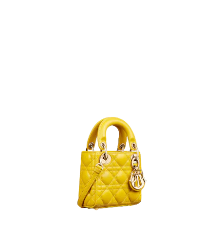 MICRO LADY DIOR BAG Yellow