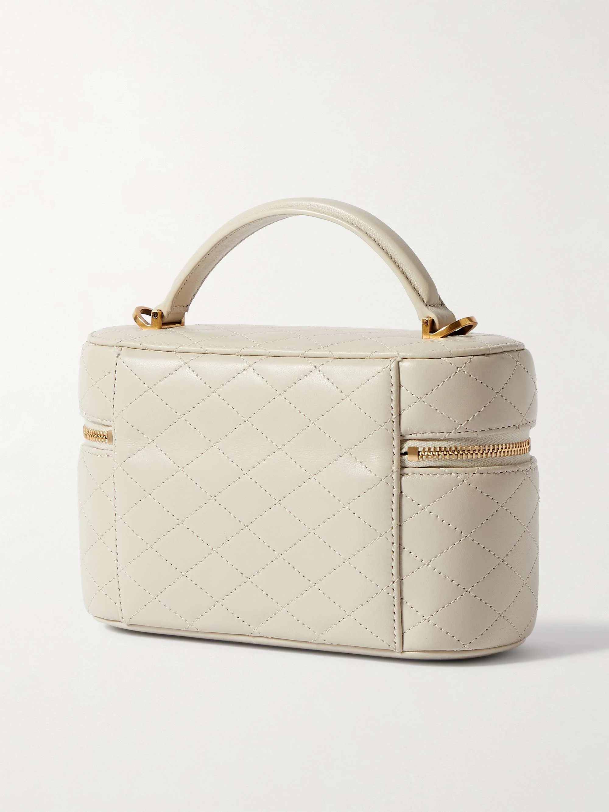 Gaby Vanity Leather Shoulder Bag