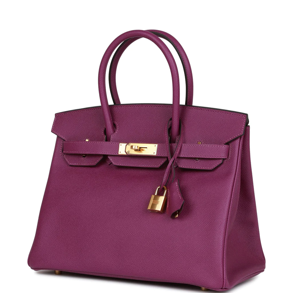 HE&&ME Birkin 30 Anemone Epsom Gold Hardware