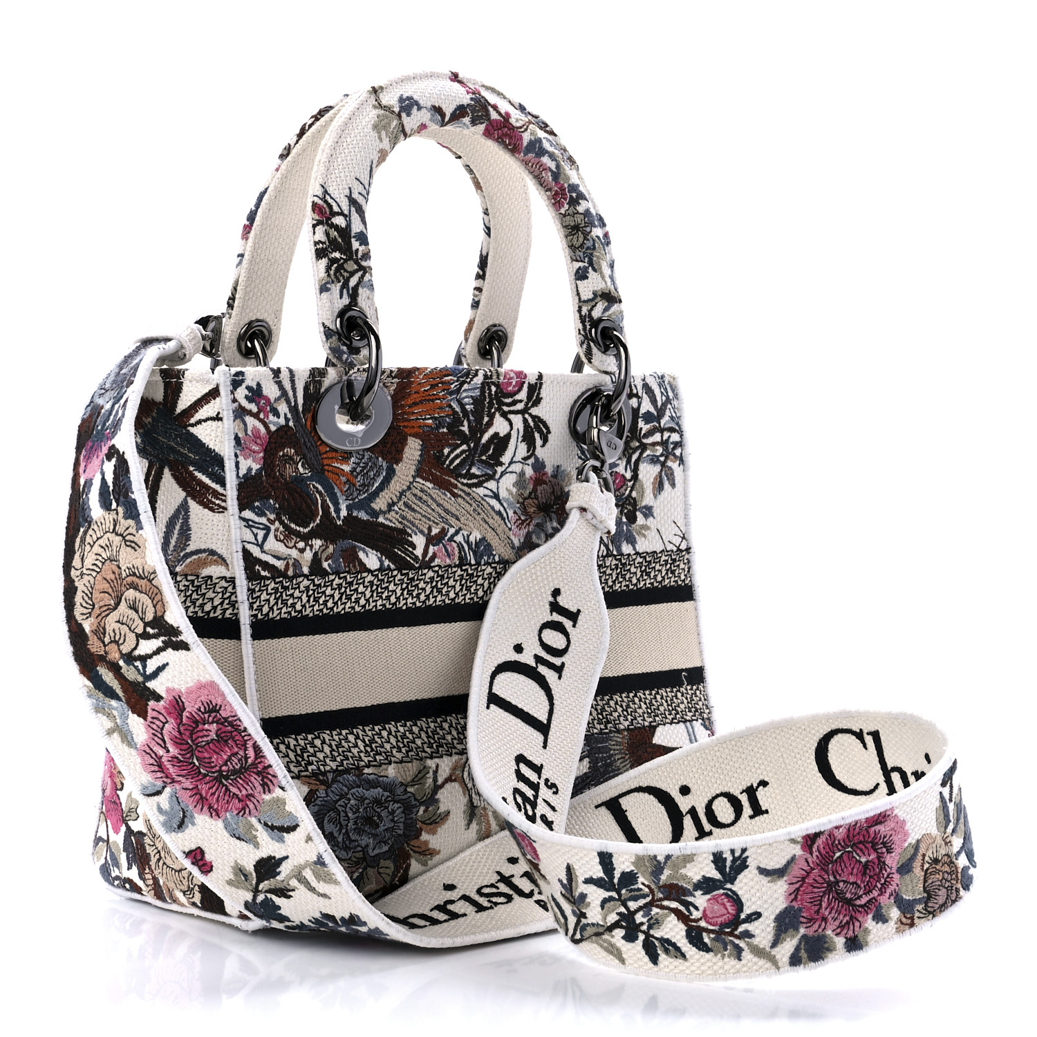 CHRISTIAN DIOR  Lady D-Lite Ecru