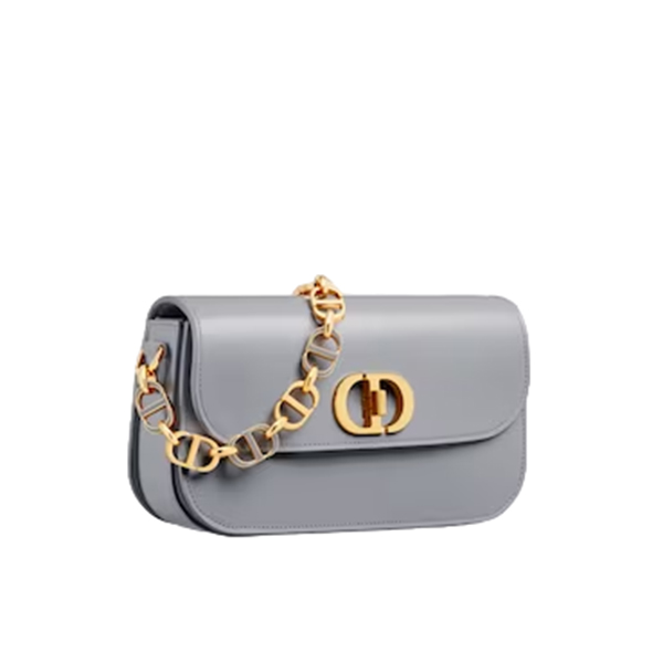 30 MONTAIGNE AVENUE BAG Ethereal Gray Box Calfskin