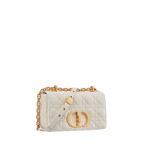 SMALL DIOR CARO BAGIvory